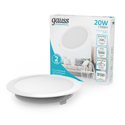 Встраиваемый точечный светильник Gauss 997420218