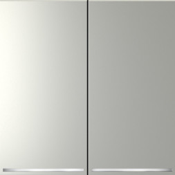 Выключатель двухклавишный с подсветкой VOLTUM VLS020405