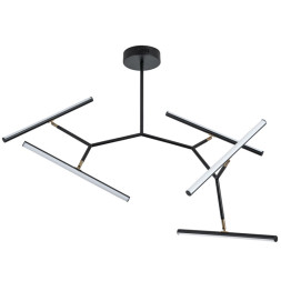 Люстра на штанге ARTE Lamp Zulu A2170PL-49BK