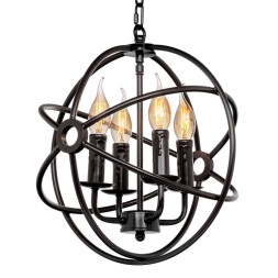 Подвесная люстра LOFT IT Foucaults orb LOFT1192-4