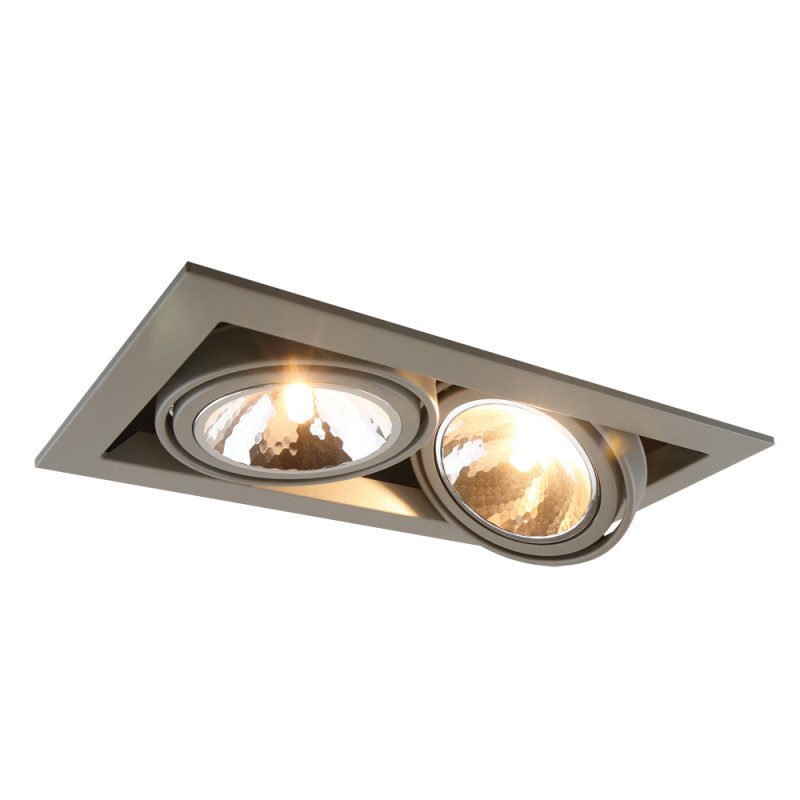 Встраиваемый точечный светильник ARTE Lamp CARDANI SEMPLICE A5949PL-2GY