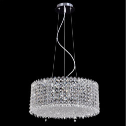 Подвесная люстра Crystal Lux Eternidat ETERNIDAT SP6 CHROME