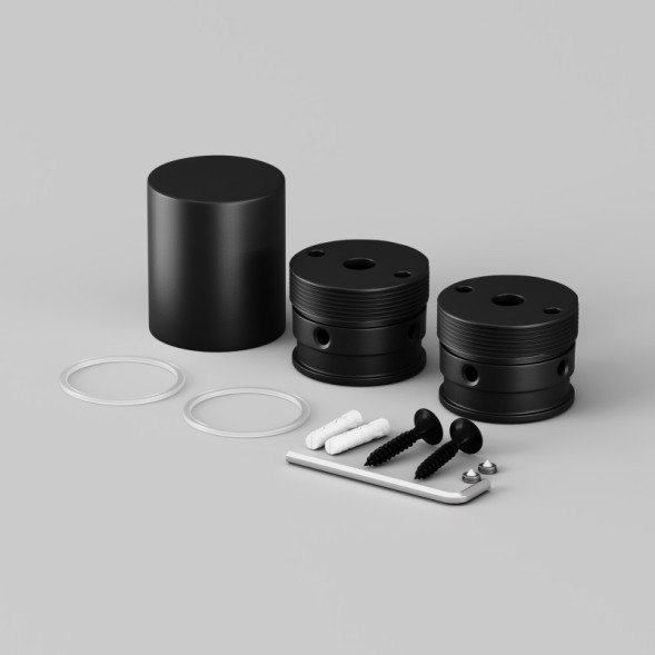 Крепеж для неона Maytoni Technical 201151 круглый 360°