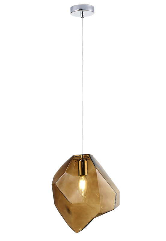 Подвесной светильник Crystal Lux NUESTRO NUESTRO SP1 CHROME/BROWN
