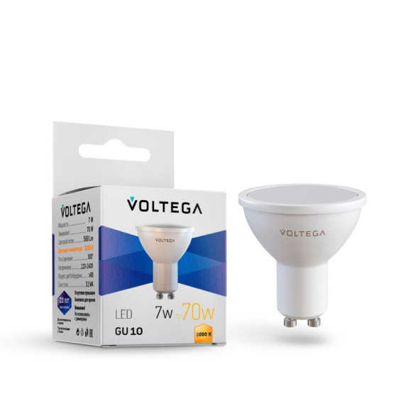 Светодиодная лампа Voltega 7248 Sofit GU10