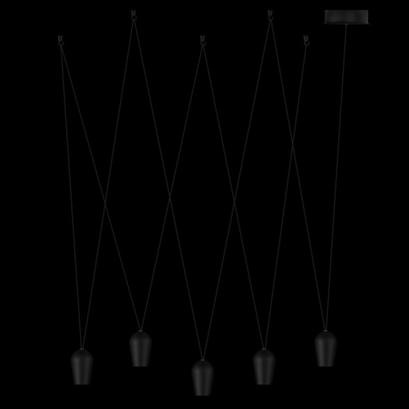 Подвесной светильник LOFT IT 10357/5 Blackout