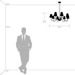 Подвесная люстра Lightstar DIAFANO 758084