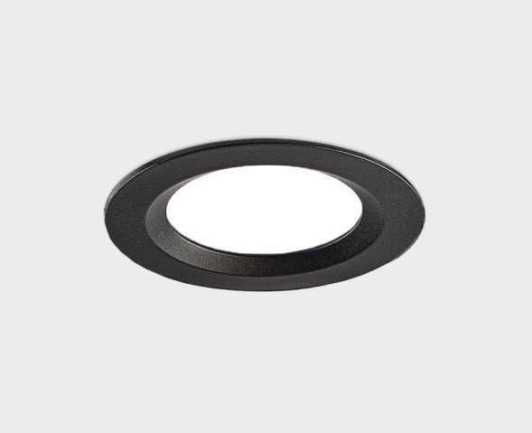 Точечный влагозащищенный светильник ITALLINE IT08 IT08-8018 black 4000K