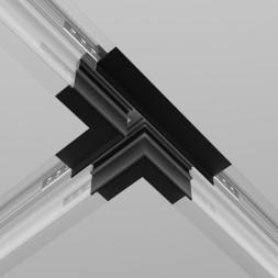 Коннектор для шинопровода Maytoni Technical Magnetic track system Exility встраиваемый ГКЛ 9.5 черный TRA034CT-42B
