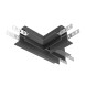 Коннектор для шинопровода Maytoni Technical Magnetic track system Exility встраиваемый ГКЛ 9.5 черный TRA034CT-42B