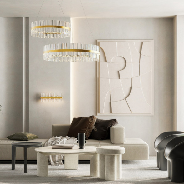 Подвесная люстра Maytoni Mirage MOD173PL-L45BS3K