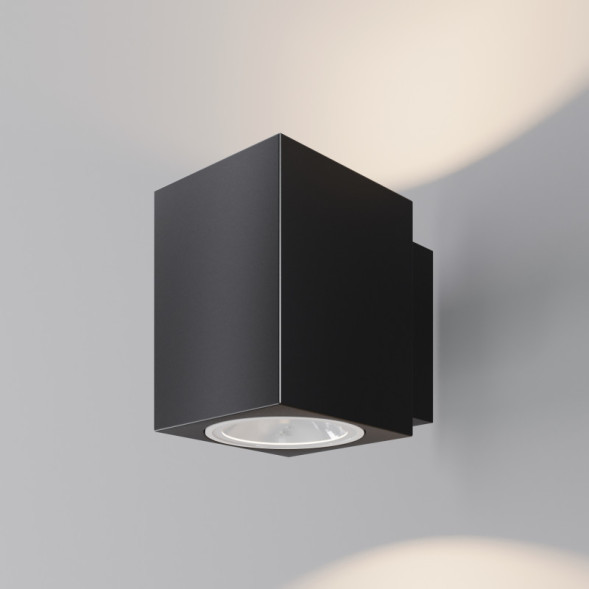 Светильник настенный уличный Maytoni BLOCK O507WL-L10B3K