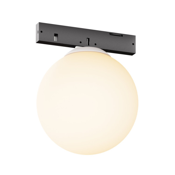 Магнитный трековый светильник Maytoni Technical luna TR185-1-3W2.7K-B