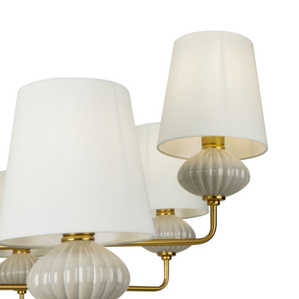 Люстра на штанге Freya CERAMICS FR2029PL-08BS