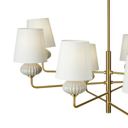 Люстра на штанге Freya CERAMICS FR2029PL-08BS