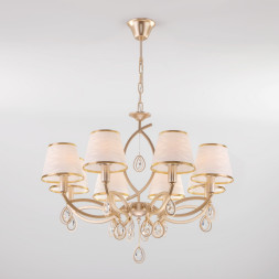 Подвесная люстра Eurosvet Salita 60091/8 перламутровое золото