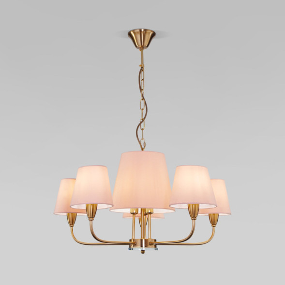 Детская люстра Eurosvet Milos 60153/8 латунь