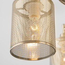 Люстра на штанге Eurosvet TELA 70109/8 античная бронза