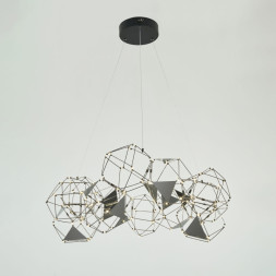 Подвесная люстра Eurosvet UMA 90369/12 черный жемчуг