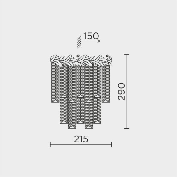 Бра MODELUX ML.8250 ML.8250.290 GD