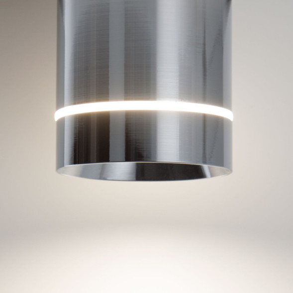 Накладной точечный светильник Elektrostandard DLR021 9W 4200K хром