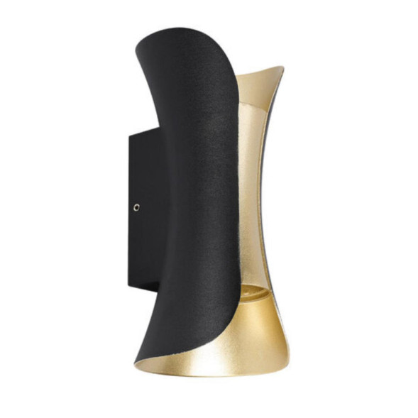 Уличный настенный светильник ARTE Lamp A6405AL-2BK ALBA