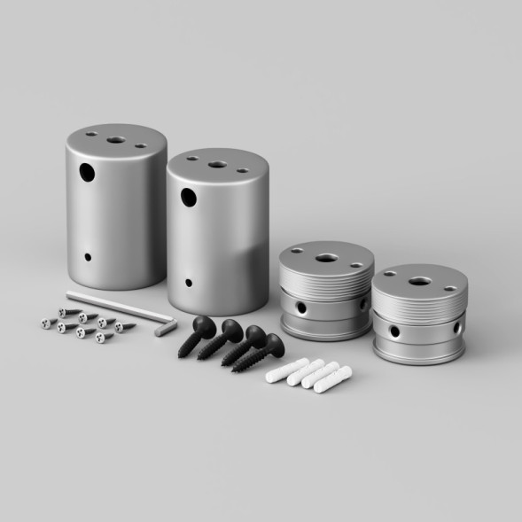 Крепеж для неона Maytoni Technical 201153 круглый 360°