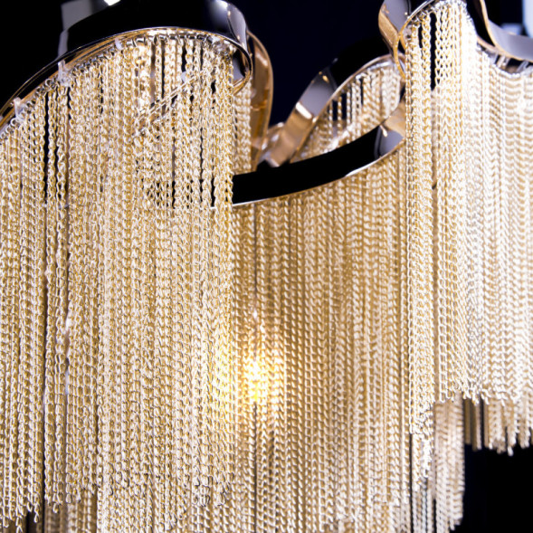 Люстра на штанге LOFT IT Stream 10208/800C Gold