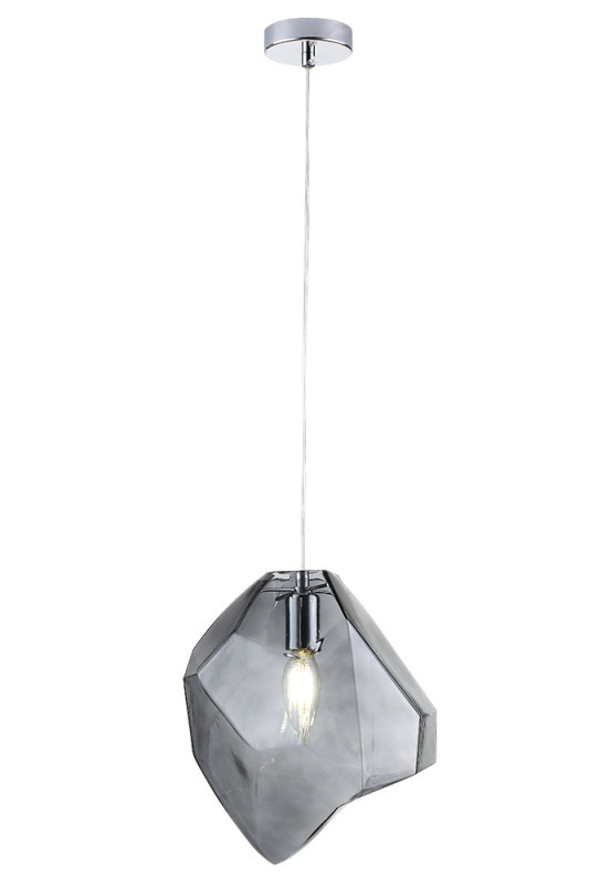 Подвесной светильник Crystal Lux NUESTRO NUESTRO SP1 CHROME/SMOKE