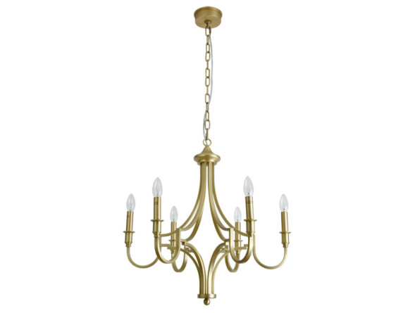 Подвесная люстра Newport 3456/С brass DANIELA