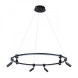 Подвесная люстра ARTE Lamp RING A2186SP-1BK