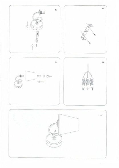 Бра Lightstar Vortico 814614