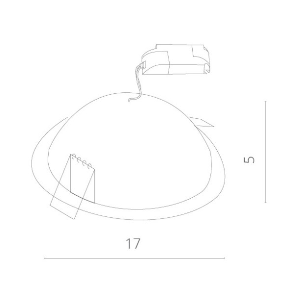 Встраиваемый точечный светильник ARTE Lamp Riflessione A7016PL-1WH