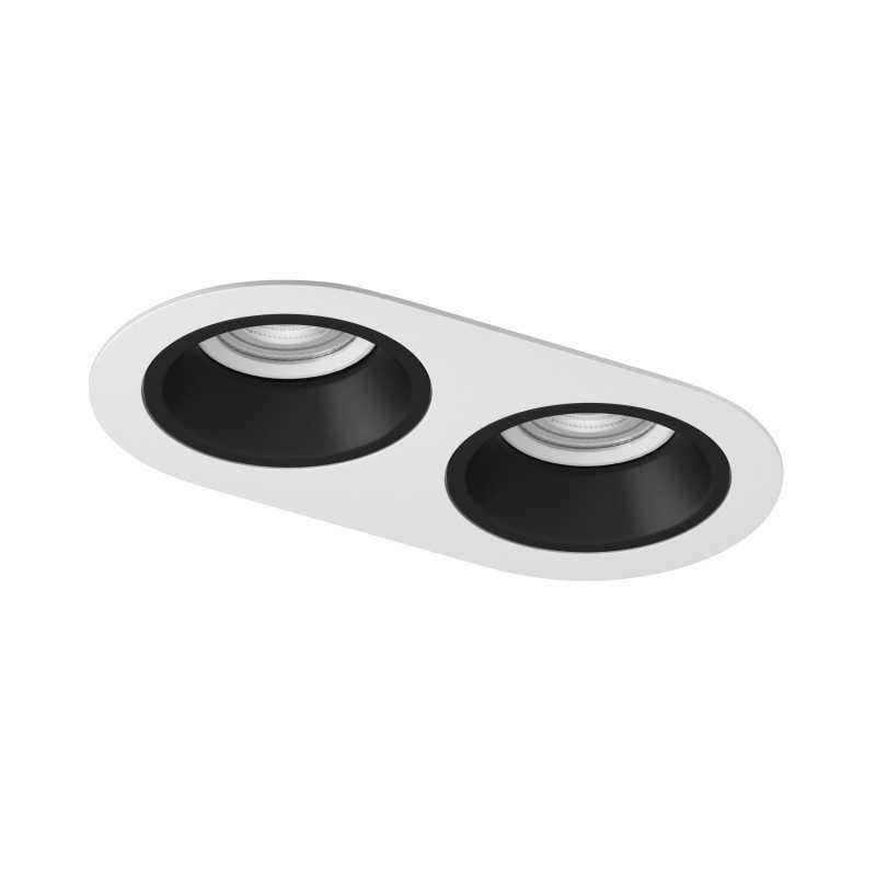 Точечный встраиваемый светильник Lightstar Domino D6560707WMOD