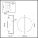 Бра Odeon Light LUNAR 7015/20WL