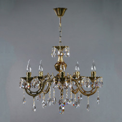 Подвесная люстра AMBIENTE by BRIZZI Aria 8818/5 PB Tear drop