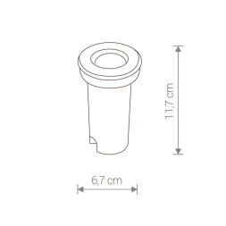 Тротуарный светильник Nowodvorski MON 4454