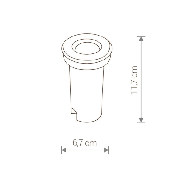 Тротуарный светильник Nowodvorski MON 4454