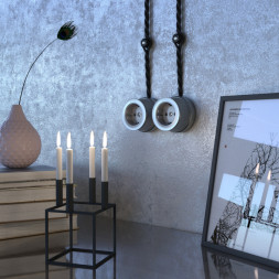 Розетка Werkel WL19-10-02 (Матовый хром)