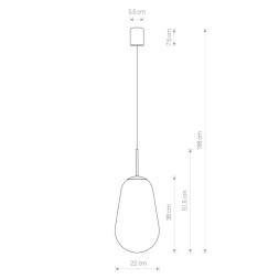Подвесной светильник Nowodvorski Pear M 7798