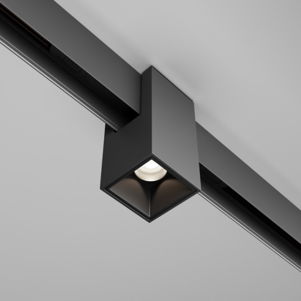 Магнитный трековый светильник Maytoni Technical ALFA TR121-4-7W-DS-B