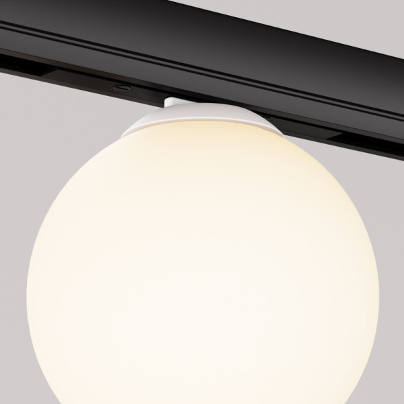 Магнитный трековый светильник Maytoni Technical luna TR185-1-3W3K-B