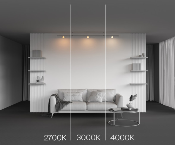 Магнитный трековый светильник Maytoni Technical luna TR185-1-3W3K-B