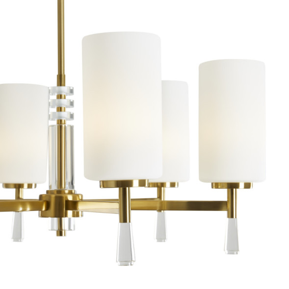 Люстра на штанге Freya CHIC FR2031PL-06BS