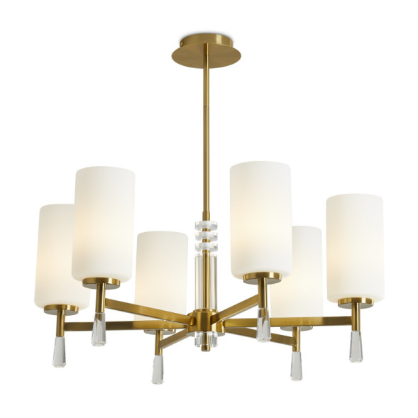 Люстра на штанге Freya CHIC FR2031PL-06BS