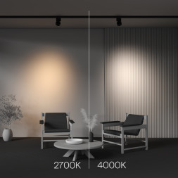 Светодиодный трековый светильник Maytoni Technical ALFA TR199-3-15W2.7K-M-B