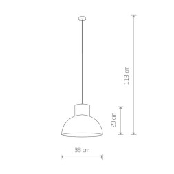 Подвесной светильник Nowodvorski WORKS 6612