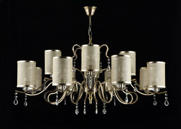 Подвесная люстра Freya Faust FR2300-PL-12-BZ