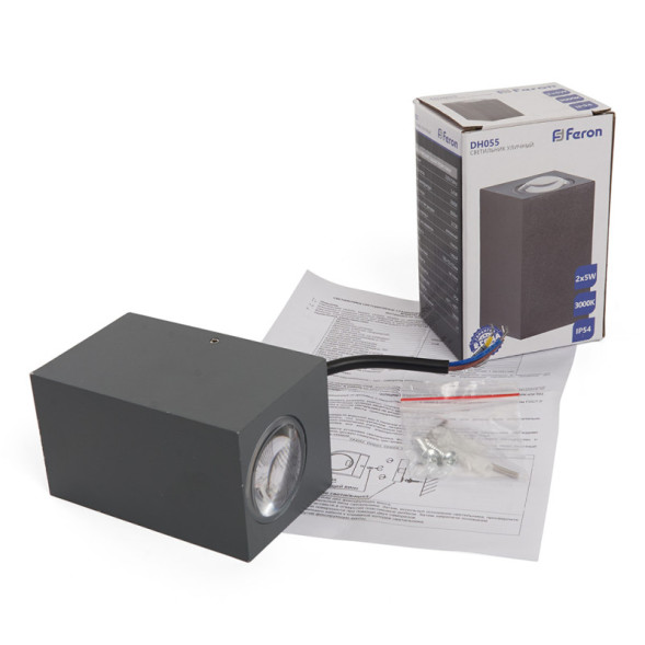 Уличный настенный светильник Feron 48489