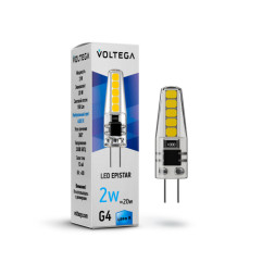 Светодиодная лампа Voltega Capsule 7145 2W 220V 190lm G4 белый (дневной)